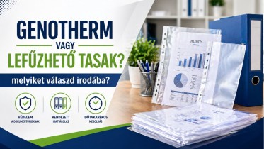 Genotherm vagy lefűzhető tasak? – melyiket válaszd irodába?