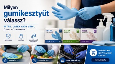Milyen gumikesztyűt válassz? – nitril, latex vagy vinyl