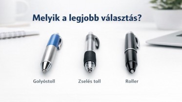 Milyen tollat válasszak? Golyóstoll, zselés toll vagy roller