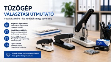 Milyen tűzőgépet válassz irodába? – Teljes útmutató cégeknek