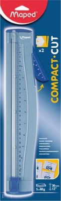 Vágógép, görgős, A4, 5 lap, Maped "Compact cut"